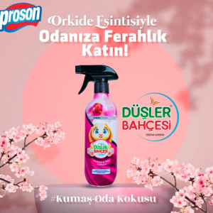PROSON-DÜŞLER BAHÇESİ ORKİDE KUMAŞ VE ODA KOKUSU 450ML