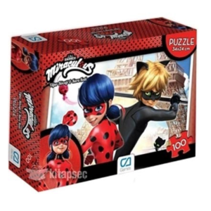 CA-Mıraculous Puzzle 100 Parça